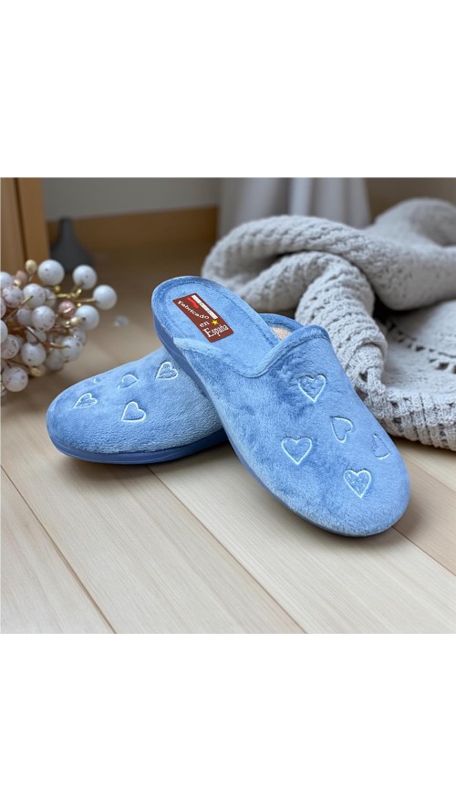 ZAPATILLA MULTI CORAZON AZUL