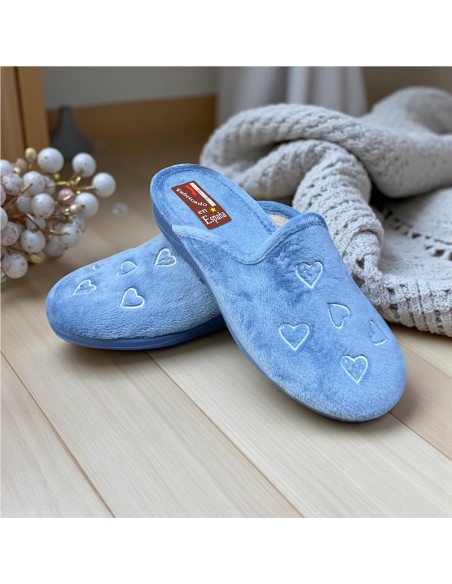 ZAPATILLA MULTI CORAZON AZUL