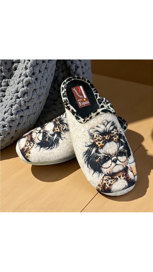 ZAPATILLA FIELTRO YORSAY BEIG