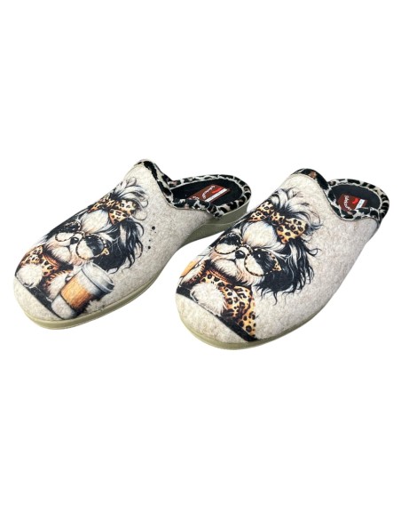 ZAPATILLA FIELTRO YORSAY BEIG