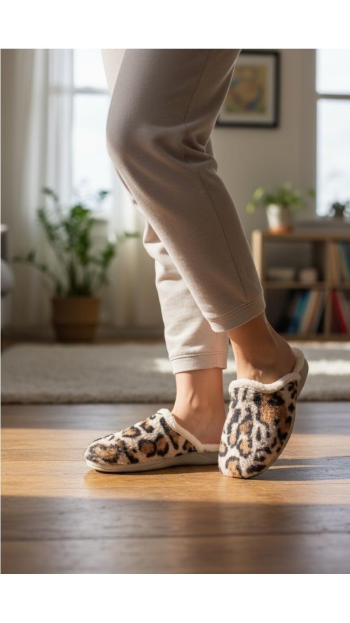 ZAPATILLA LEOPARDO CAMEL