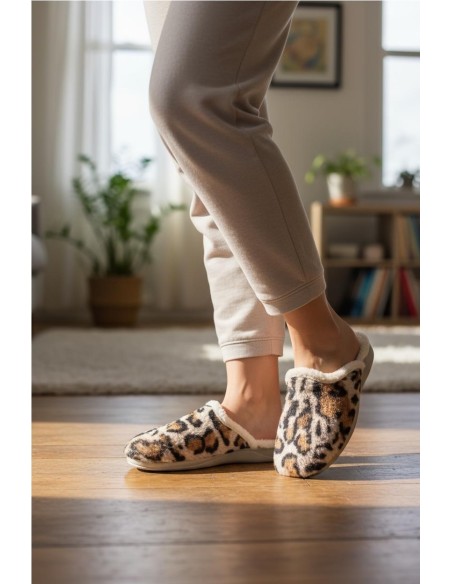 ZAPATILLA LEOPARDO CAMEL