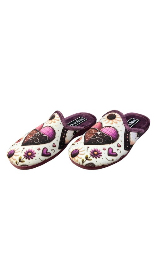 ZAPATILLA SERIGRAFIAS MALVA
