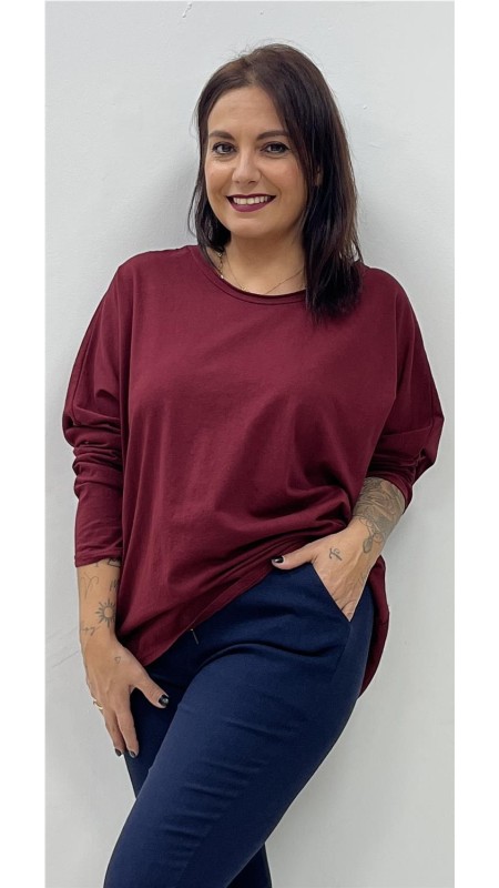 CAMISETA ADELA BURDEOS