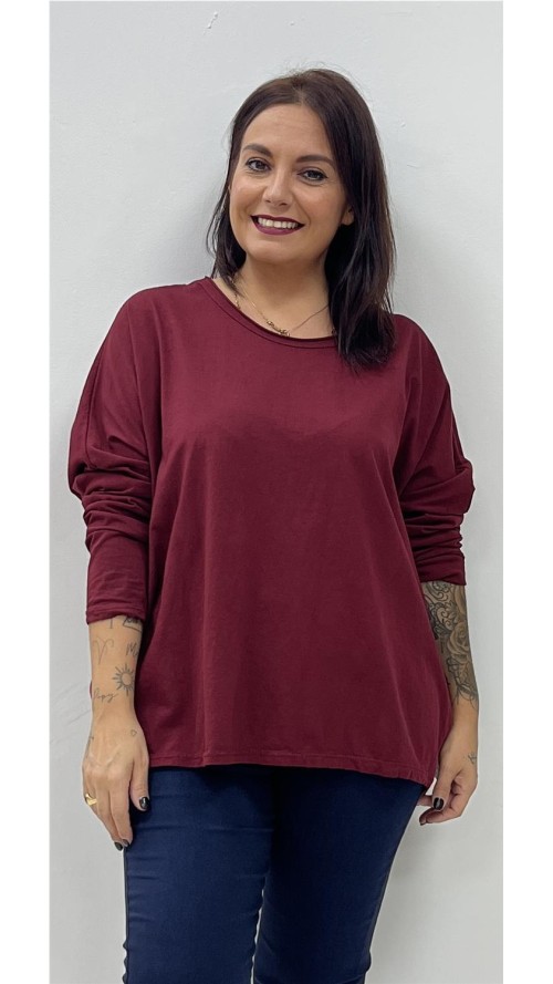 CAMISETA ADELA BURDEOS