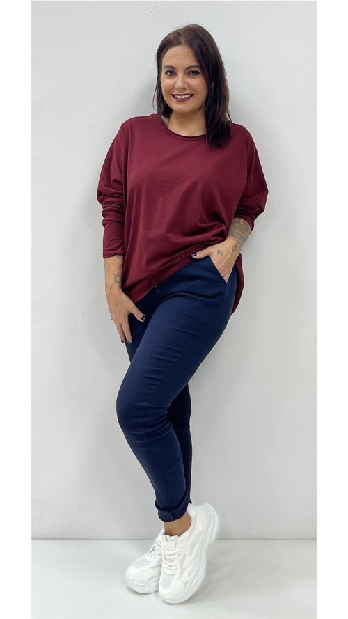 CAMISETA ADELA BURDEOS