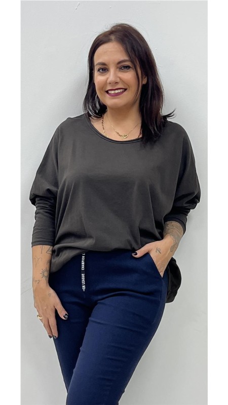 CAMISETA ADELA MARRON