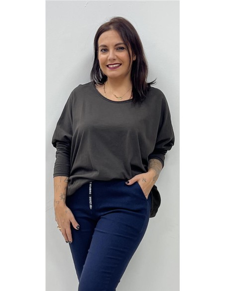 CAMISETA ADELA MARRON