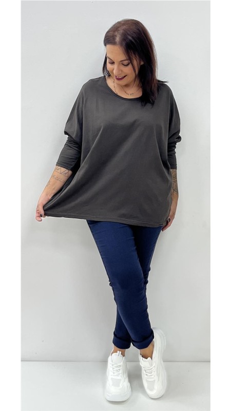 CAMISETA ADELA MARRON 2