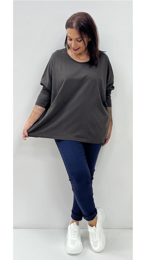 CAMISETA ADELA MARRON