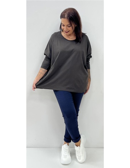 CAMISETA ADELA MARRON