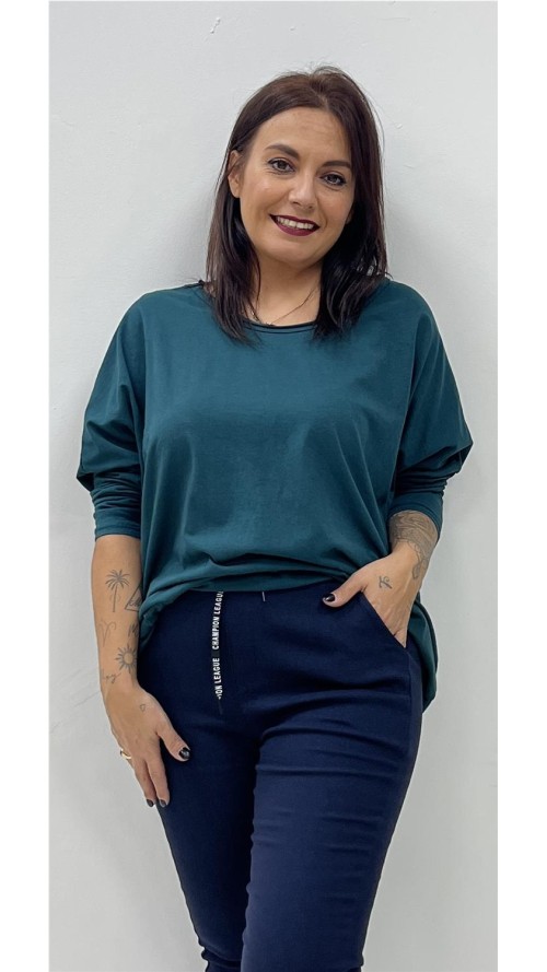 CAMISETA ADELA VERDE