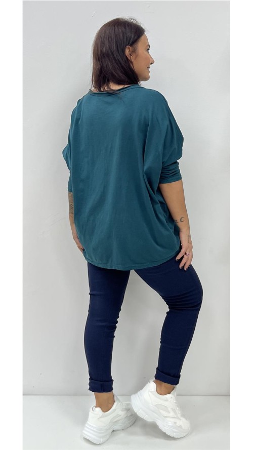 CAMISETA ADELA VERDE