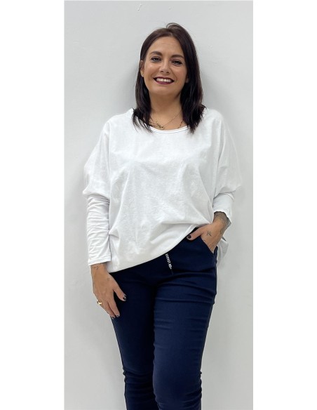 CAMISETA ADELA BLANCO