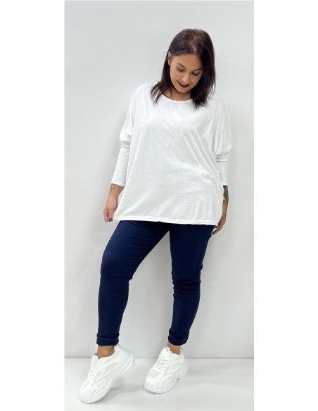 CAMISETA ADELA BLANCO