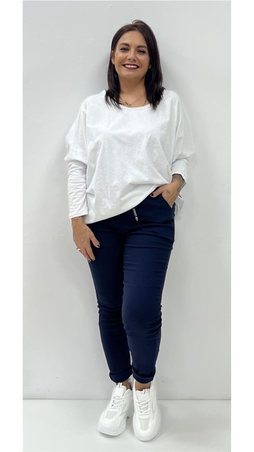 CAMISETA ADELA BLANCO