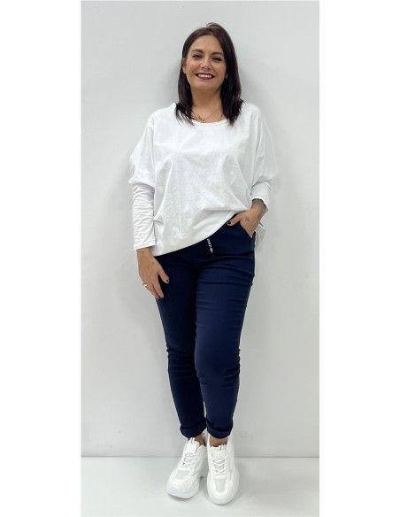 CAMISETA ADELA BLANCO