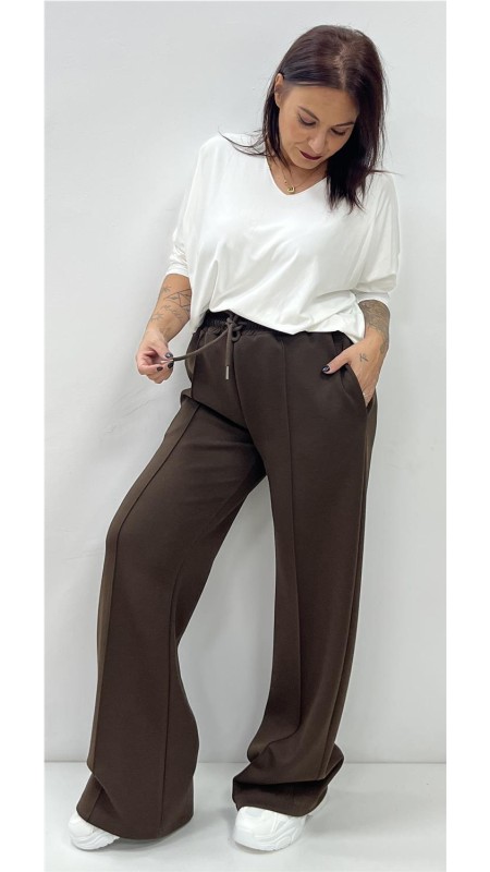 PANTALON ALEJANDRA MARRON 2