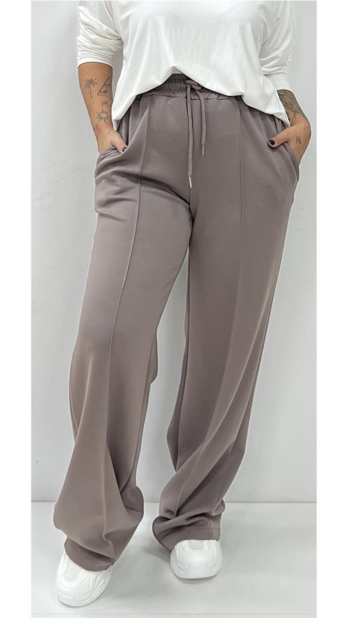 PANTALON ALEJANDRA TAUPE