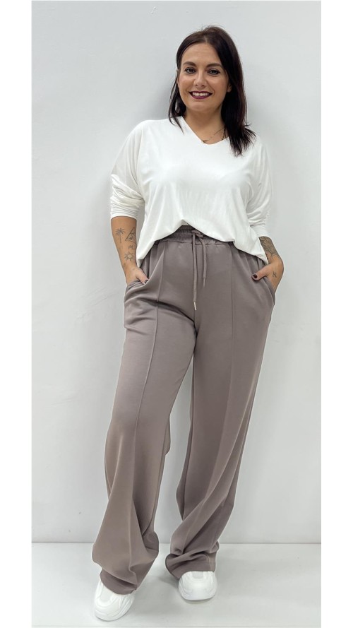 PANTALON ALEJANDRA TAUPE
