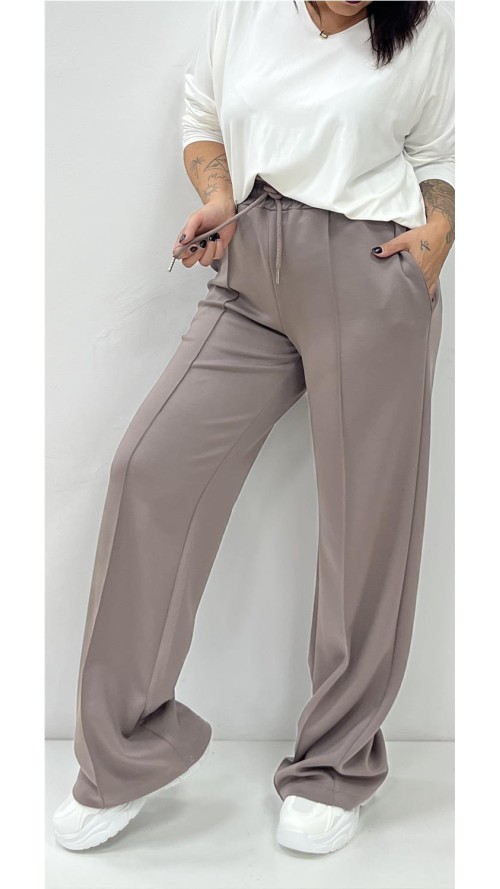 PANTALON ALEJANDRA TAUPE