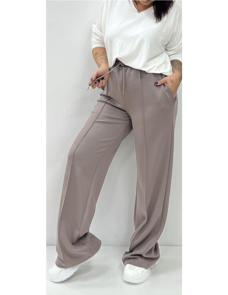 PANTALON ALEJANDRA TAUPE