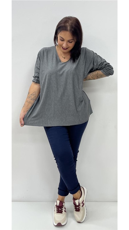 CAMISETA VIDA GRIS 2