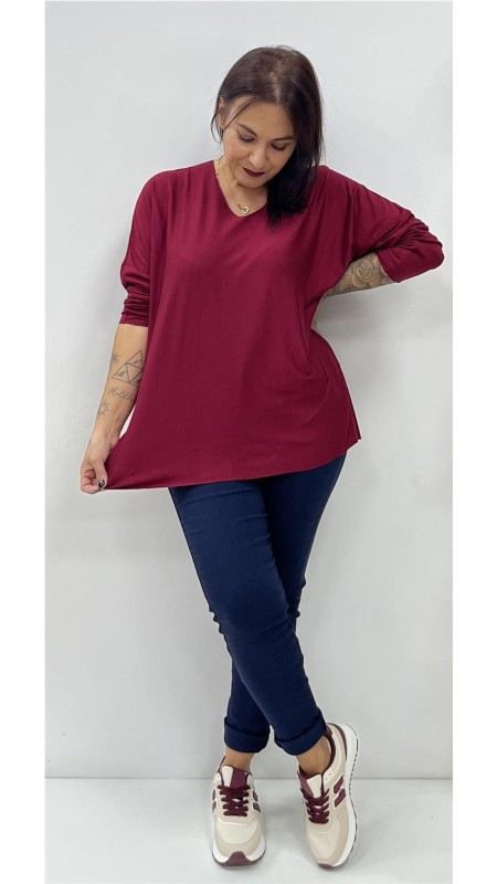 CAMISETA VIDA BURDEOS 2