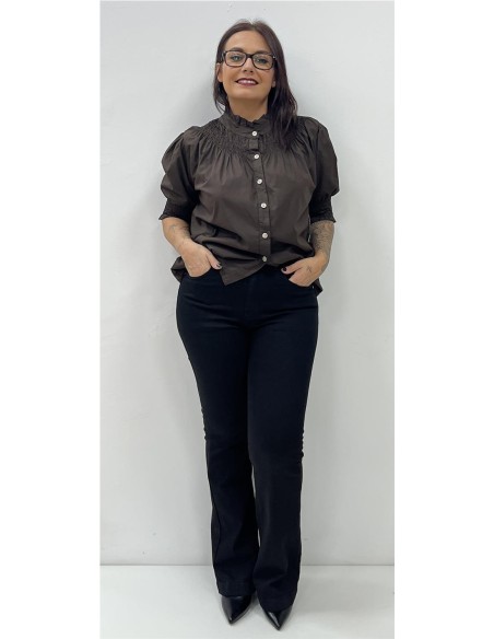 CAMISA LISBOA MARRON