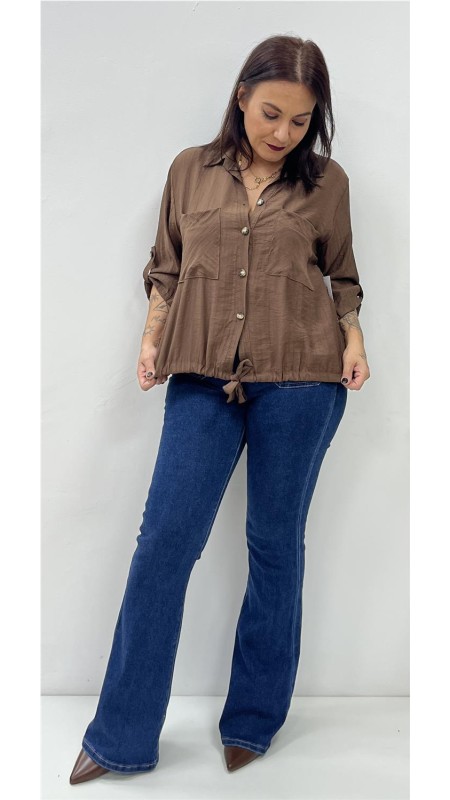 CAMISA ALISON MARRON 2