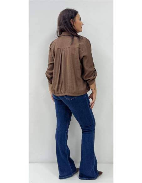 CAMISA ALISON MARRON