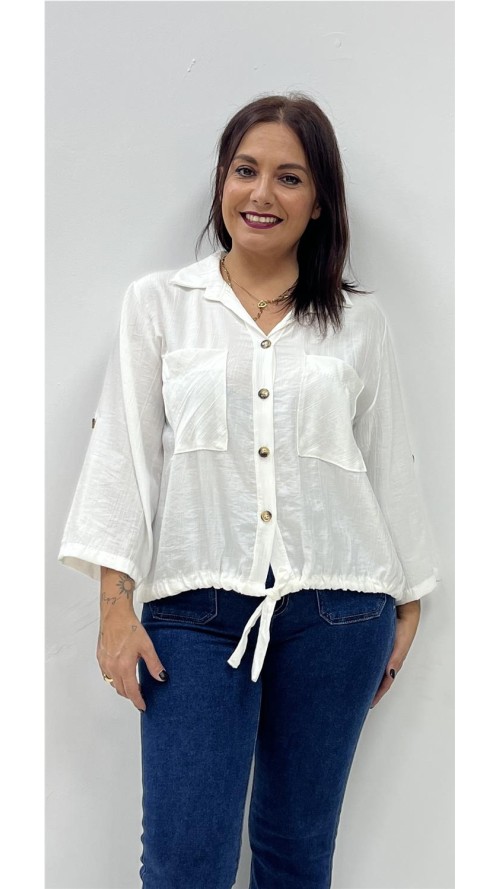 CAMISA ALISON BLANCO