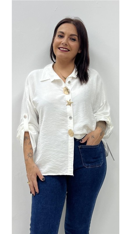CAMISA AGATA BLANCO