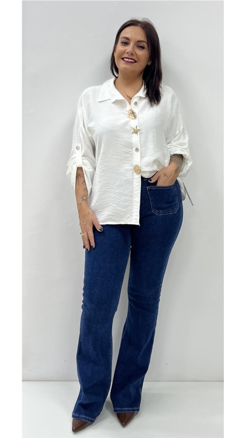 CAMISA AGATA BLANCO