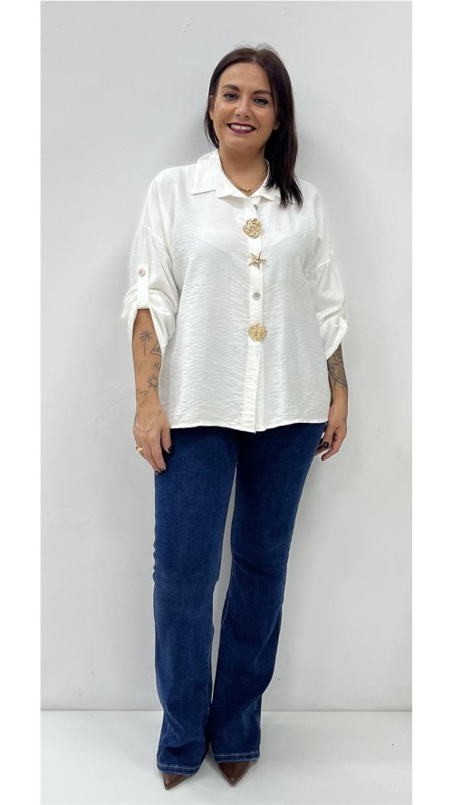 CAMISA AGATA BLANCO