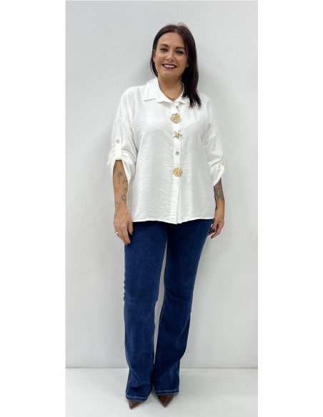 CAMISA AGATA BLANCO