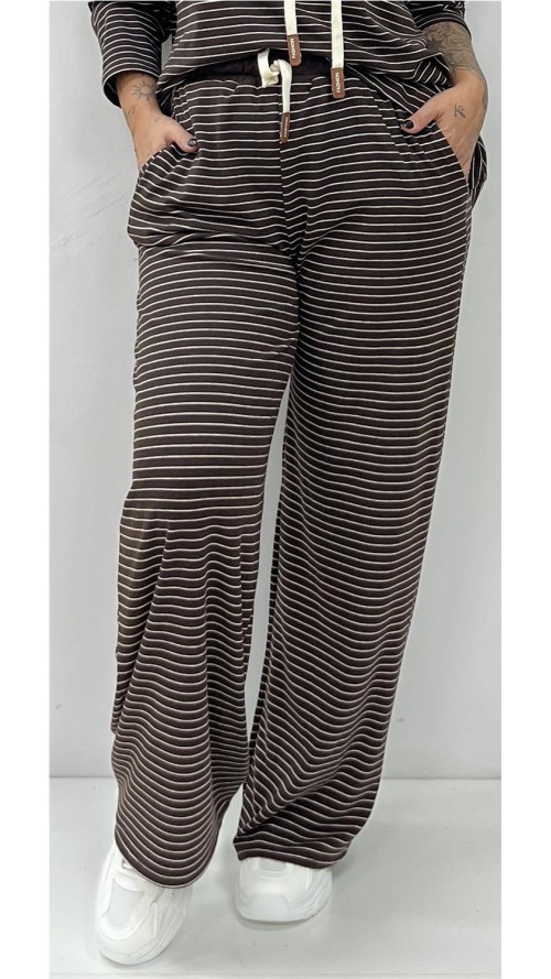 PANTALON GRETA MARRON