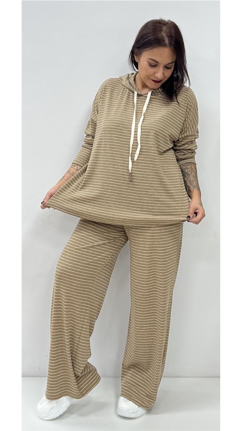 SUDADERA GRETA CAMEL