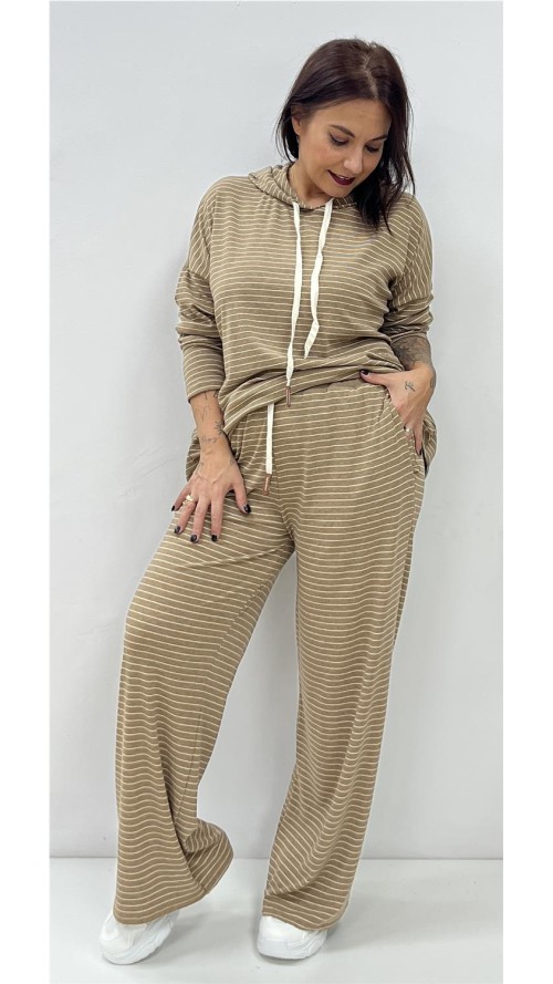 SUDADERA GRETA CAMEL