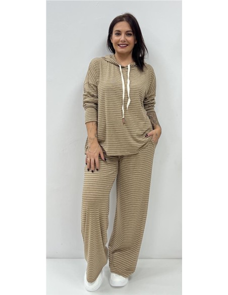 SUDADERA GRETA CAMEL