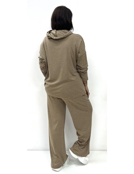 SUDADERA GRETA CAMEL