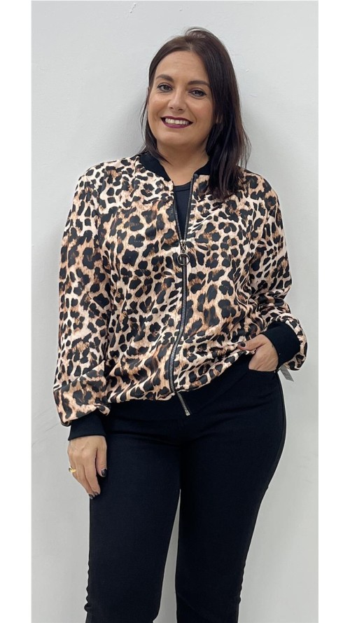 SUDADERA ANIMAL PRINT LEOPARDO