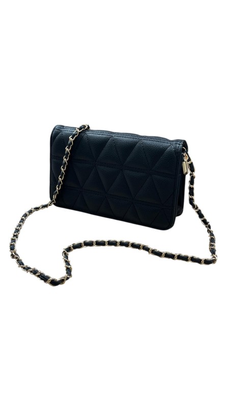 CARTERA NAPA ACOLCHADA NEGRO