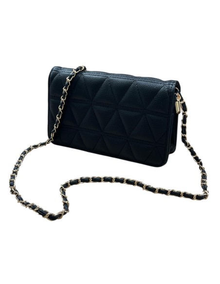 CARTERA NAPA ACOLCHADA NEGRO