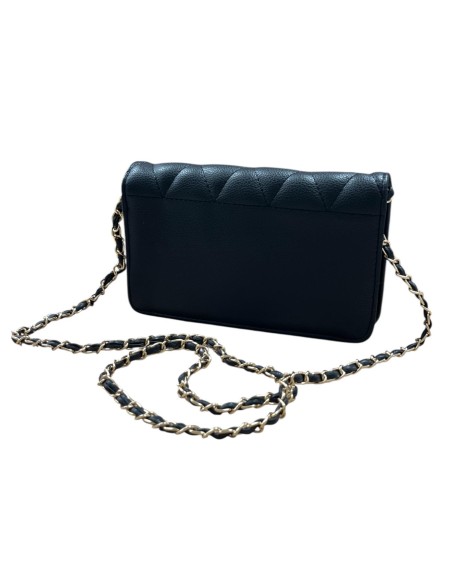 CARTERA NAPA ACOLCHADA NEGRO