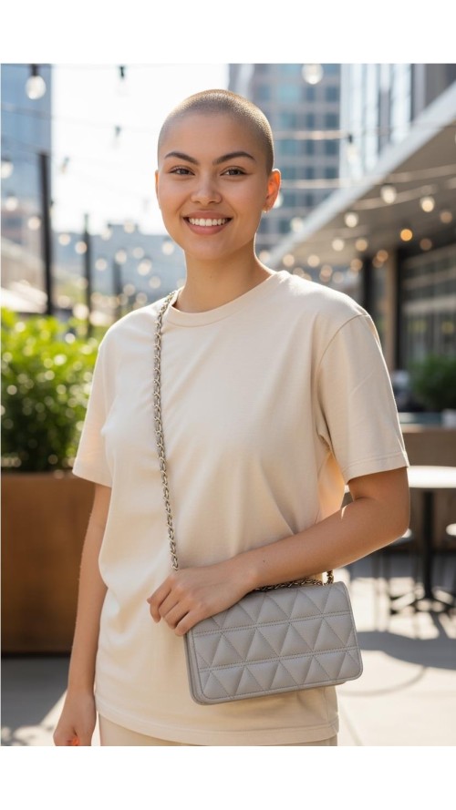 CARTERA NAPA ACOLCHADA CAMEL