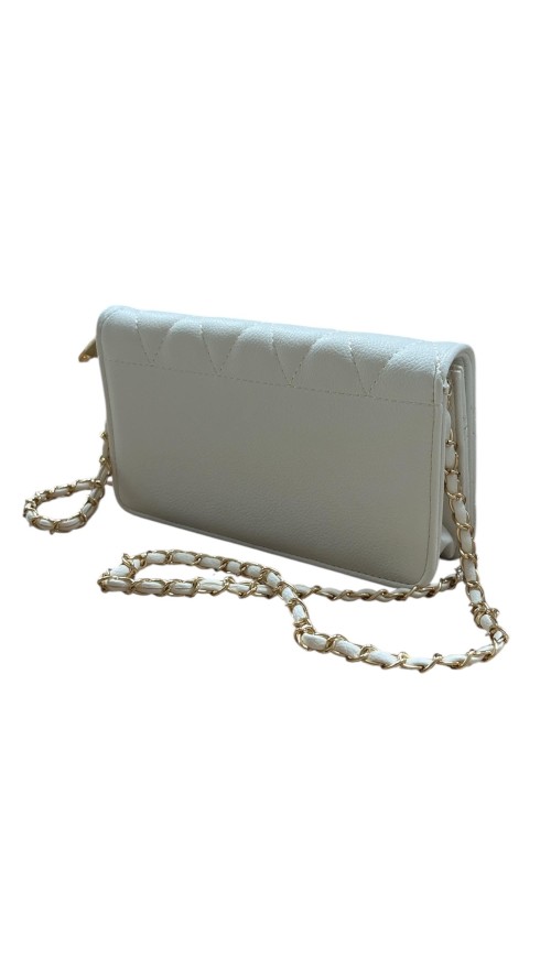 CARTERA NAPA ACOLCHADA BLANCO