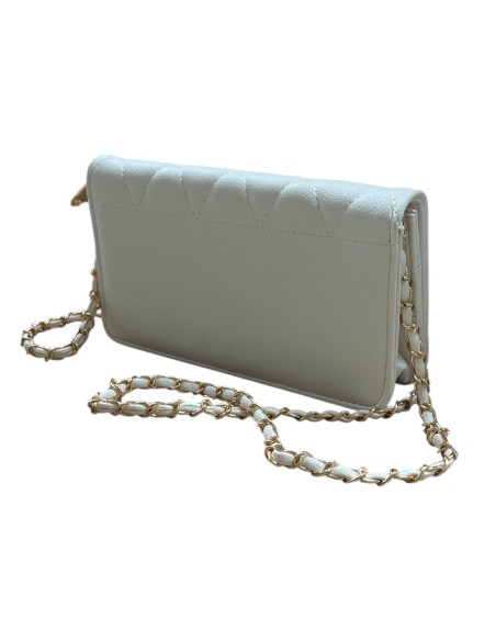 CARTERA NAPA ACOLCHADA BLANCO