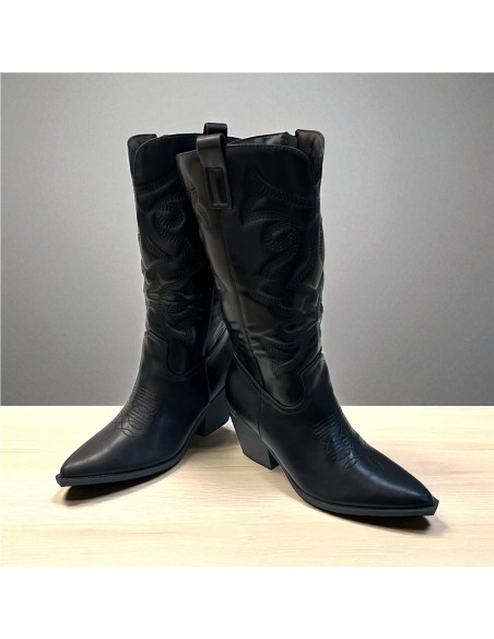 BOTA COW BOY NAPA NEGRO