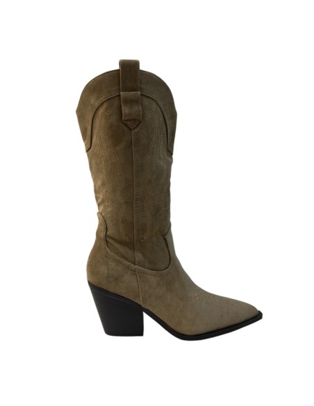 BOTIN COW BOY SERRAJE TAUPE